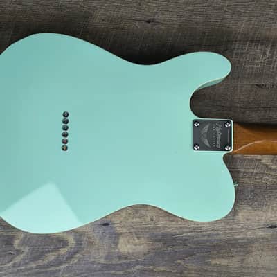 MyDream Partcaster Custom Built - Surf Green Ebony Charlie Christian Freeway image 3