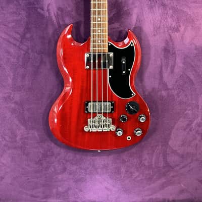 Orville by Gibson EB-3 SG Short-Scale 1996 - Heritage Cherry image 2