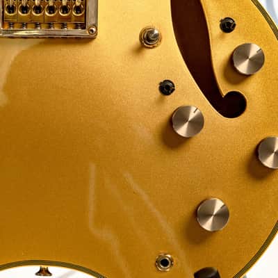 Daion Headhunter HH-555 "Gold Top" (Special Order Color) 1982? w/ Hardshell Case image 5