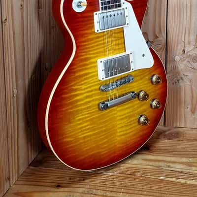 Gibson Les Paul 1959 Reissue VOS Washed Cherry Sunburst, Bj. 2012 image 3