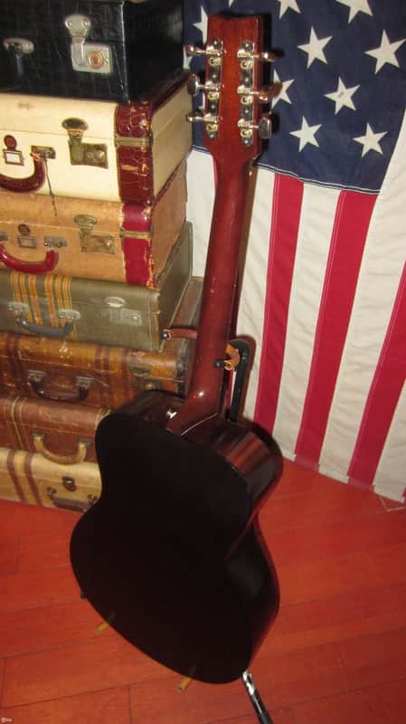 Yamaha FG-120F 00 Auditorium Sized Acoustic 1974 Natural | Reverb