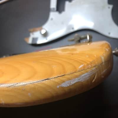 VINTAGE LAWSUIT PROJECT PRECISION BASS 70s - Natural PARTS & REPAIR image 18