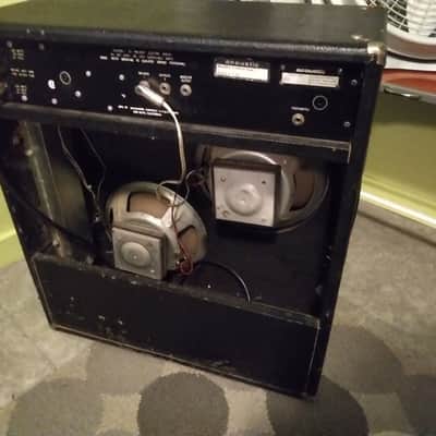 Acoustic Control Corporation  Model 135 2x12 Combo,  Made in USA 1972-1976 - Black image 2