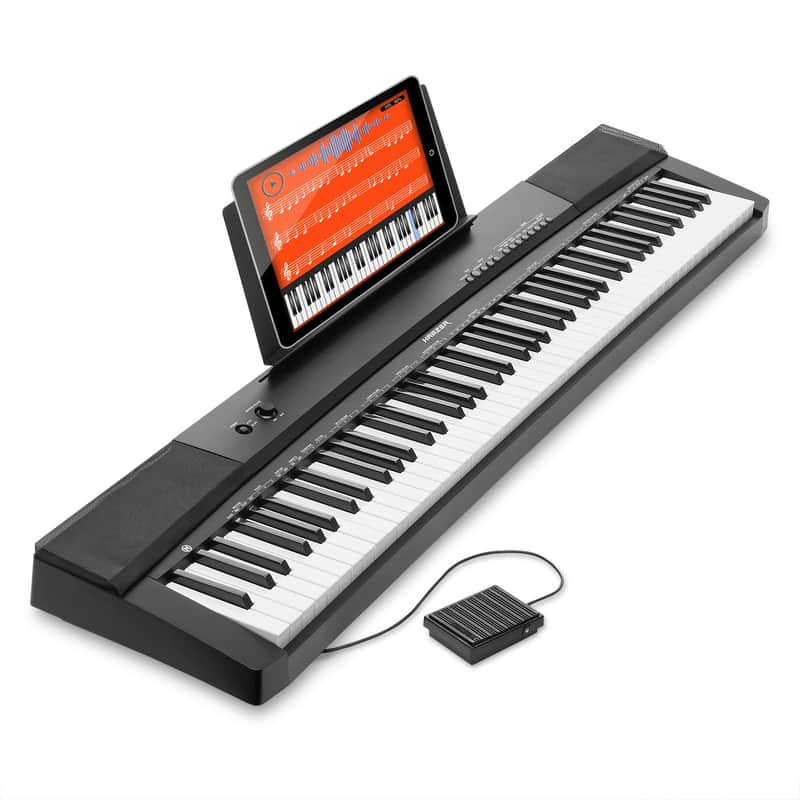 88-Key Electronic Keyboard with Touch Sensitive Keys image 1