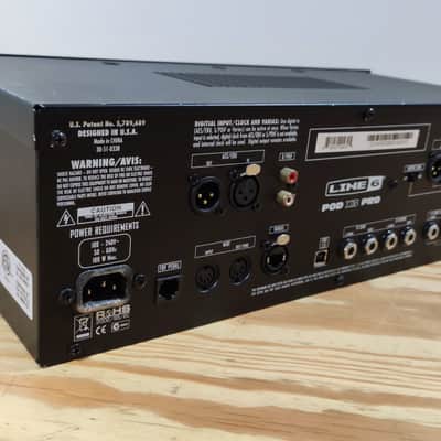 Line 6 POD x3 Pro Rackmount Multi-Effect and Amp Modeler 2010s - Black / Red image 6