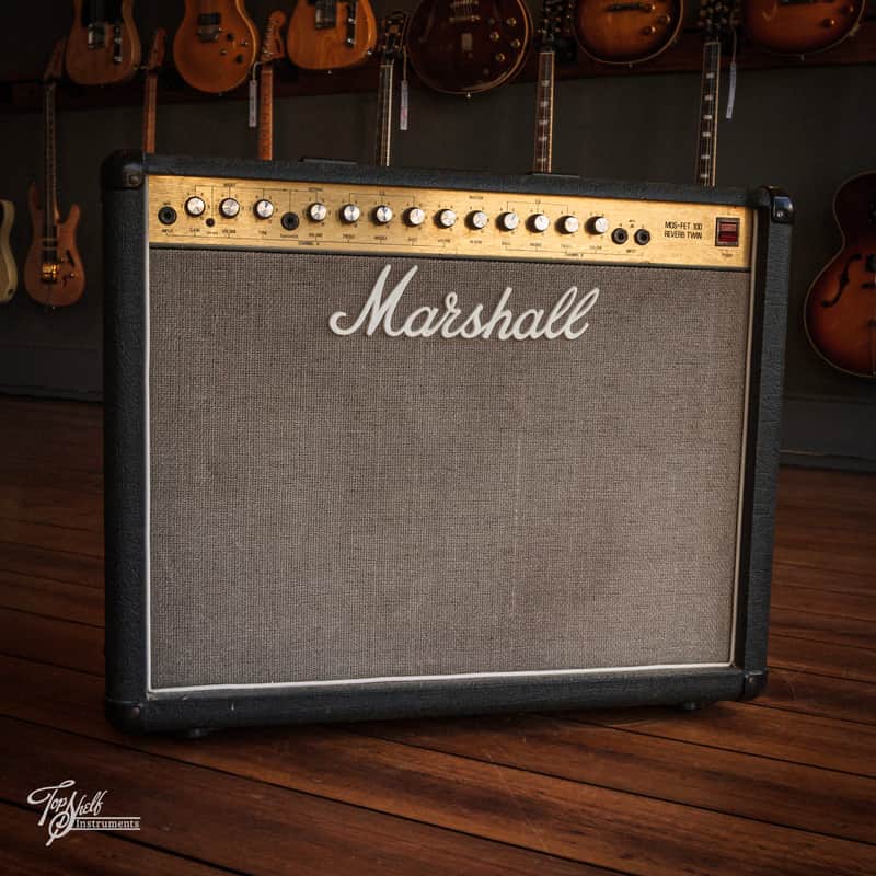 Marshall Mosfet 100 Reverb Twin 2x12 Guitar Combo Amp image 1