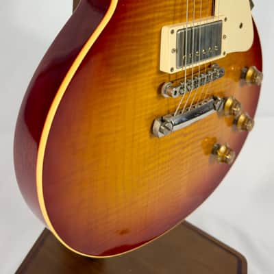 Gibson Les Paul Custom Shop Historic VOS 1959 R9 Reissue 2013 - Heritage Cherry Sunburst image 4