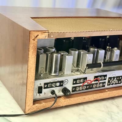 🎶✨ Harman Kardon TA-7000X Tube Stereo Receiver w/ Original Wood Case — Serviced, Tested, Manual Included image 16