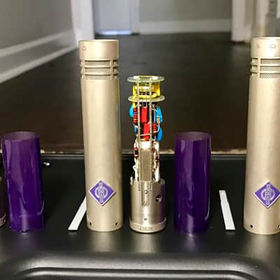 Neumann KM84i. TRIO - Sequential Serial Numbers KM84. Great Shape. US Seller! KM 84 image 13