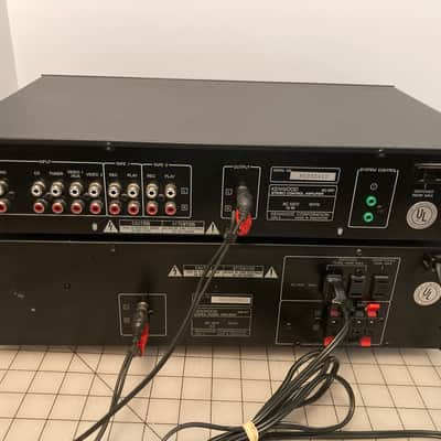 Vintage Kenwood KM-107 Amplifier KC-207 Pre-Amplifier Good Condition image 7