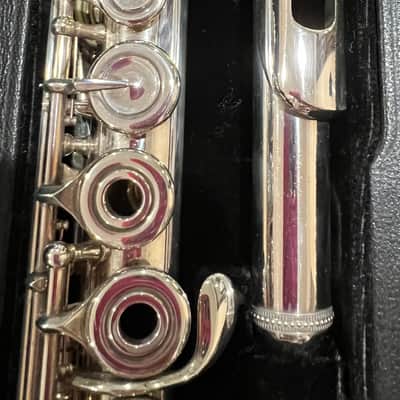 Verne Q.Powell Handmade Conservatory Silver Flute 1951 - sterling silver image 15