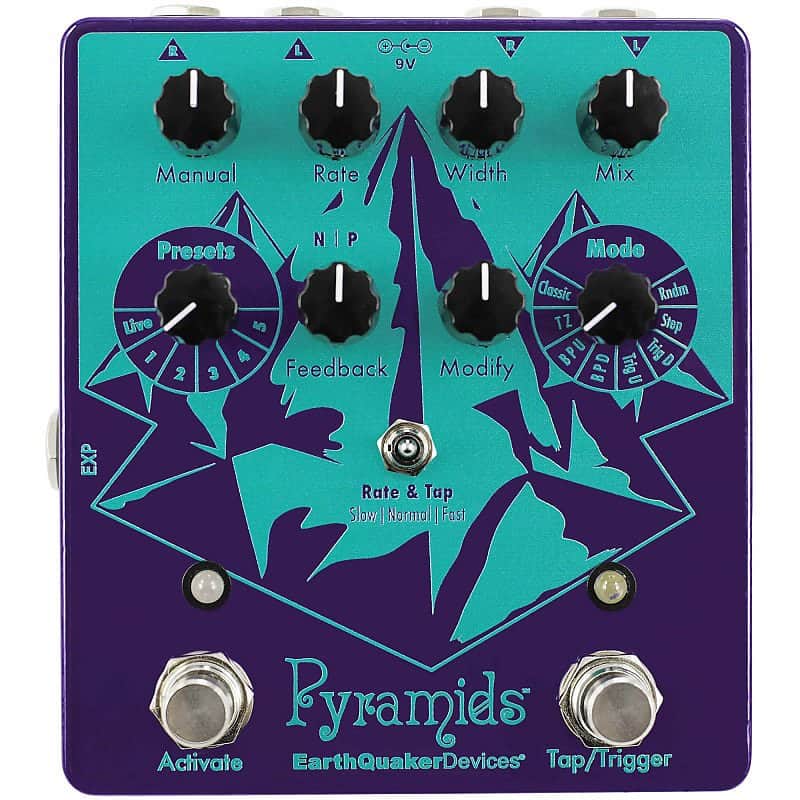 Earthquaker Devices Pyramids Stereo Flanging Device image 1