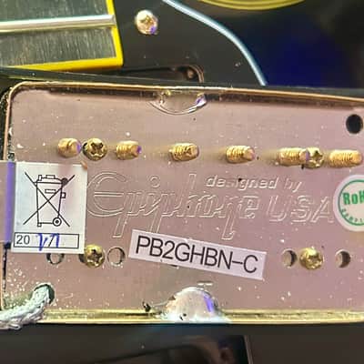 Epiphone Joe Bonamassa Black Beauty Les Paul Custom Outfit 2020 Ebony image 18