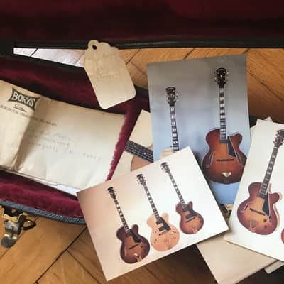 Borys B-520 1987 Natural Jazz Nylon Guitar image 11