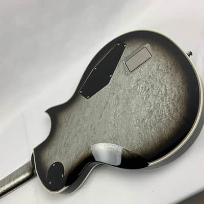 ESP Eclipse Custom Silver Liquid Metal Burst LEFT HANDED Electric Guitar LH + Hard Case MIJ - NEW - IN STOCK image 18