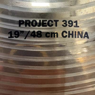 Zildjian Sound Lab Project 391 Limited Edition 19" China Cymbal (Used) image 3