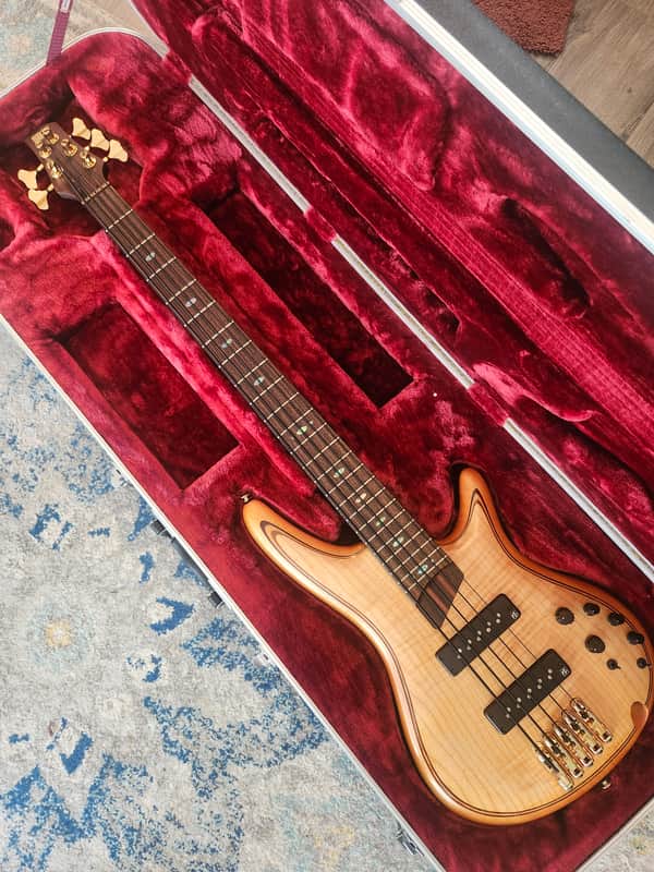 Ibanez SR1405E Premium Soundgear w/case nordstrand pickups 5 string bass image 1