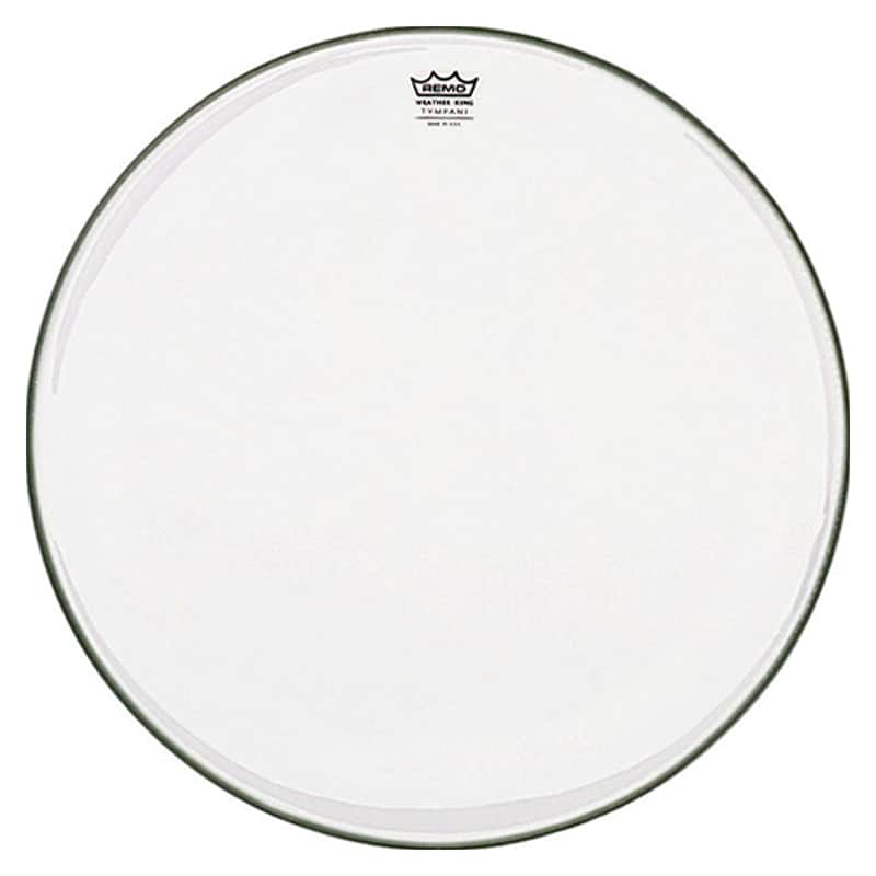 Remo 25" TI-Series (Weatherking) Clear Timpani Head image 1