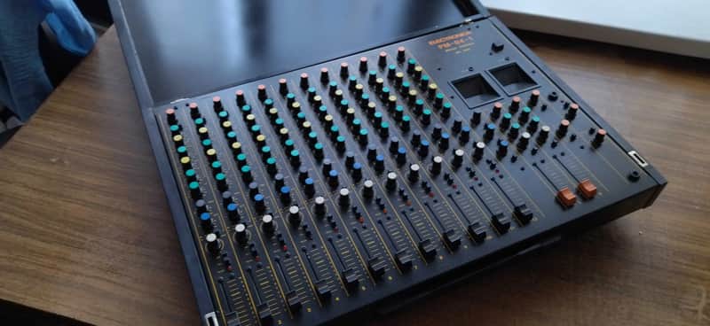 Electronica PM-04-1 vintage stereo mixer analog USSR Soviet mixing console DDR like new image 1