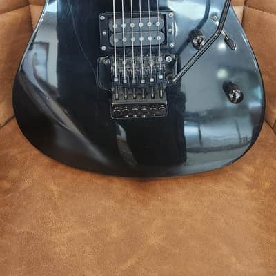 ESP LTD M-107 7-String Electric Guitar - Black | Reverb