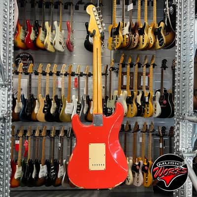 Fender   Custom Shop Stratocaster 56 Fiesta Red Relic image 10