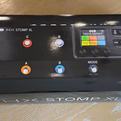 Line 6 HX Stomp XL Multi-Effects Processor w/custom neHXus pedalboard image 6