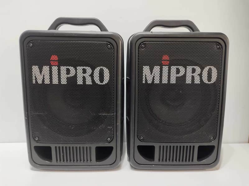 Mipro MA-705 + MA-705EXP Wireless Amplifier 2000's - Black image 1
