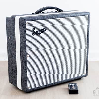 2016 Supro Black Magick 1695T 1x12 Tube Combo Amp w/ Dr Z Brake Lite Attenuator, Ftsw