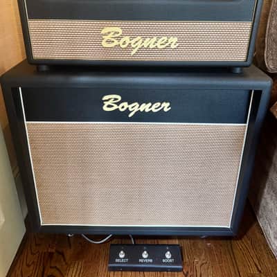 Bogner Shiva EL34 80W w/ Reverb, 2x12 Matching Cab, & Footswitch image 1