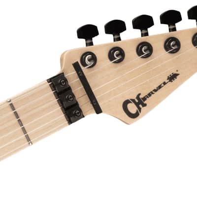 Charvel Satchel Signature Pro-Mod DK22 HH FR M - Satin White Bengal image 6