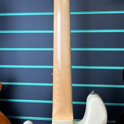 Fender American Standard Jazz Bass V Olympic White 2010 5-String Electric Bass image 10