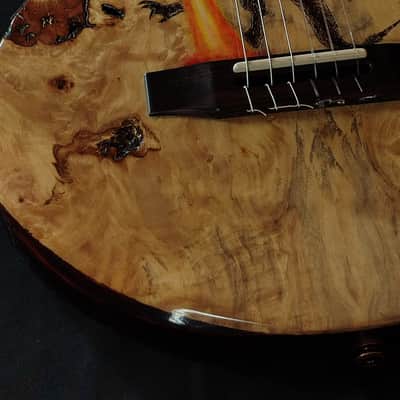 Liuteria MN Guitars Chitarra Classica Slim 2026 - Trasparente naturale image 9