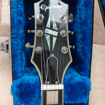 Epiphone Shinichi Ubukata ES-355 Custom Bigsby - Olive Drab image 8