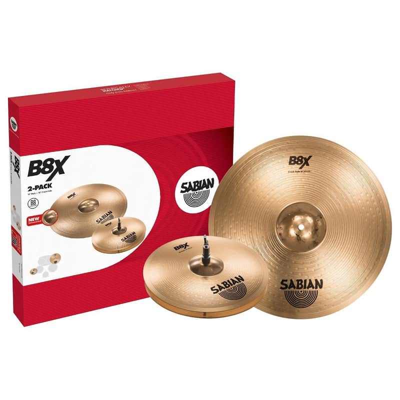Sabian B8X Performance Set 14/16/20" Cymbal Pack image 1