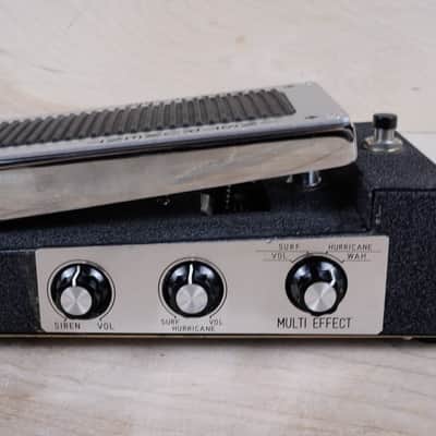 Shin-Ei Jax ME-7 Surf Wah Hurricane Siren Pedal 1970s Vintage Expression Made in Japan MIJ image 6