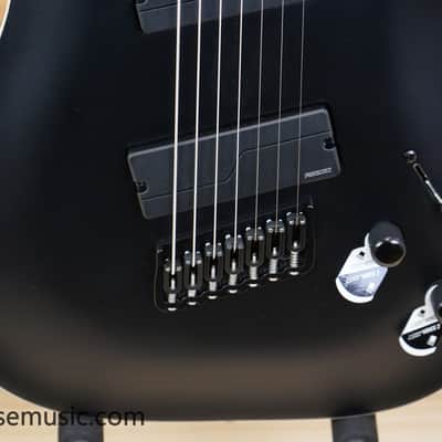 Schecter C-7 SLS Elite Evil Twin Multiscale - Satin Black image 6