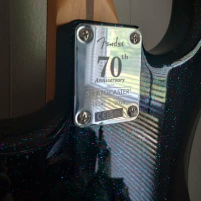 Fender 70th Anniversary Player Stratocaster 2023 - Present - Nebula Noir image 6
