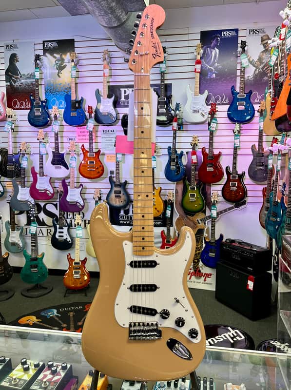 Fender Made in Japan Limited International Color Stratocaster®, Maple Fingerboard, Sahara Taupe image 1