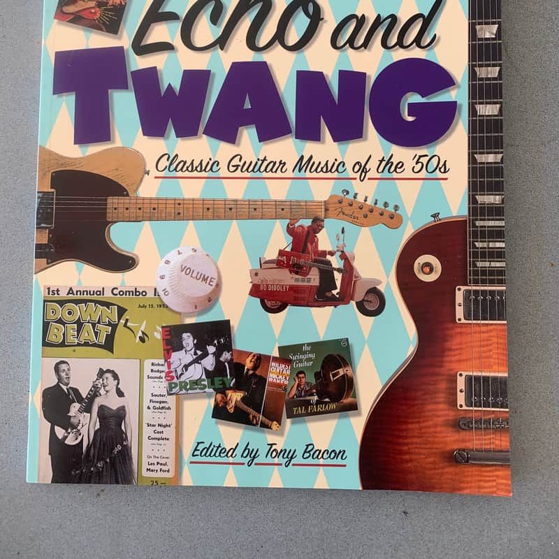 2001 Backbeat Books Echo and Twang Rare Book Sonic Blue