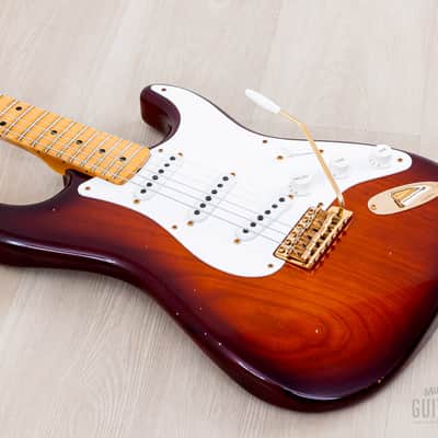 2024 Fender Custom Shop Limited Edition 70th Anniversary ‘54 Stratocaster Journeyman Relic Violin Burst, Lightweight image 7