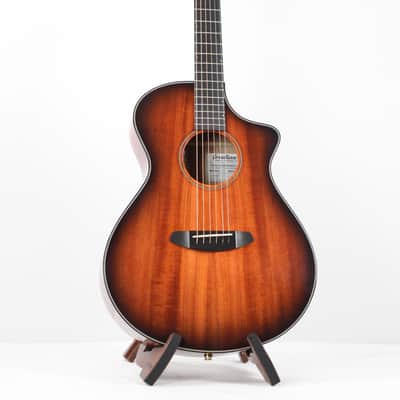 Breedlove Oregon Concert CE Bourbon Burst, Myrtlewood/Myrtlewood image 17