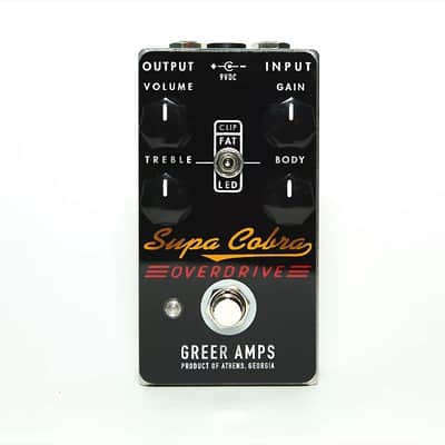 Greer Supa Cobra Overdrive | Reverb