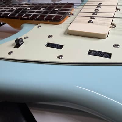 2007 Fender Thin Skin '62 Jazzmaster Sonic Blue Special Limited AVRI image 7