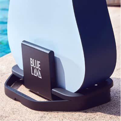Blue Lava Touch Smart Acoustic-Electric Guitar w padded bag, & Easy-charge stand image 4