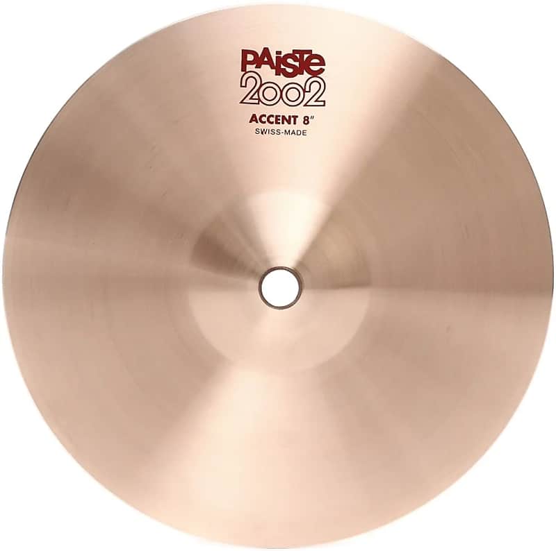 Paiste 8" 2002 Accent Cymbal imagen 1