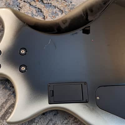 1999 Burny / Fernandes WSB-80EV Eins:Vier Lüna's signature model- black with silver burst image 14