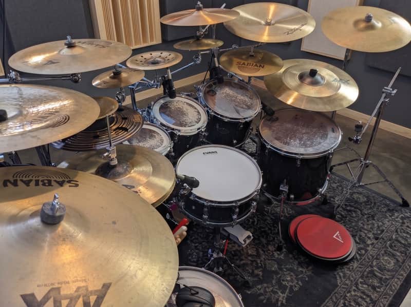Tama StarClassic Birch Bubinga 2006 - 2018 - Black Sparkle image 1