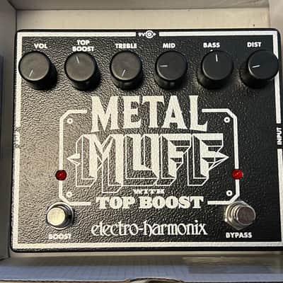 Electro Harmonix Metal Muff with Top Boost Distortion Pedal image 1