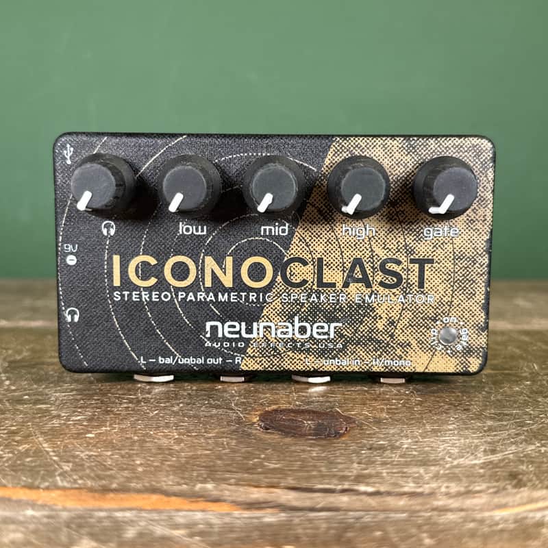 Neunaber Audio Iconoclast Speaker Emulator 2010s - Black/Gold | Reverb