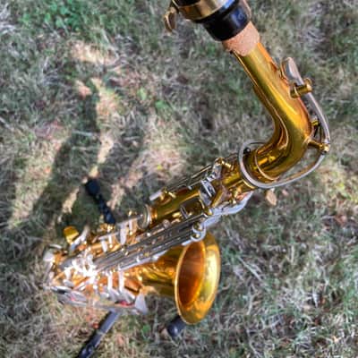 King 660 Alto Saxophone (USA) – Player‑Grade, Needs Setup – Original Hardshell Case + Soft Case + Stand image 6